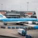 KLM aircraft at Amsterdam Airport Schiphol