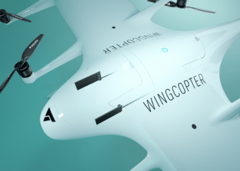 The W198 drone is VTOL-capable and can carry 6 kg. (Photo/Wingcopter)